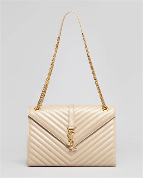 ysl double flap bag|ysl shoulder bag beige.